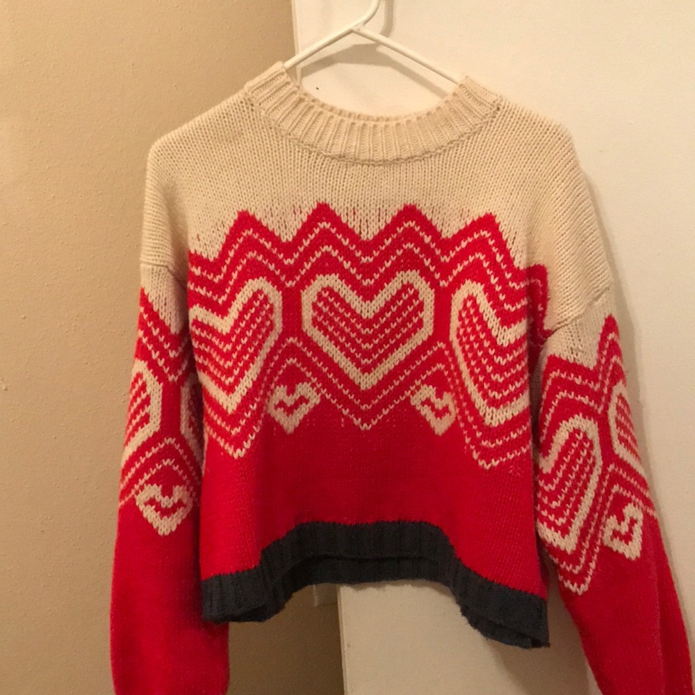 Free People Heart You Sweater